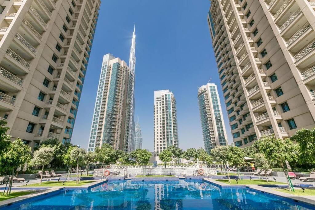 Luxury Burj Khalifa View - Mins Walking Dubai Mall 外观 照片